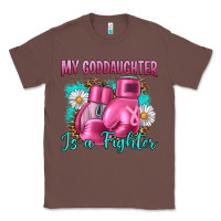 Chestnut Breast Cancer my Goddaughter is a fighter Classic Tee - Artiststas