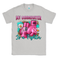 Moon Dust Breast Cancer my Goddaughter is a fighter Classic Tee - Artiststas