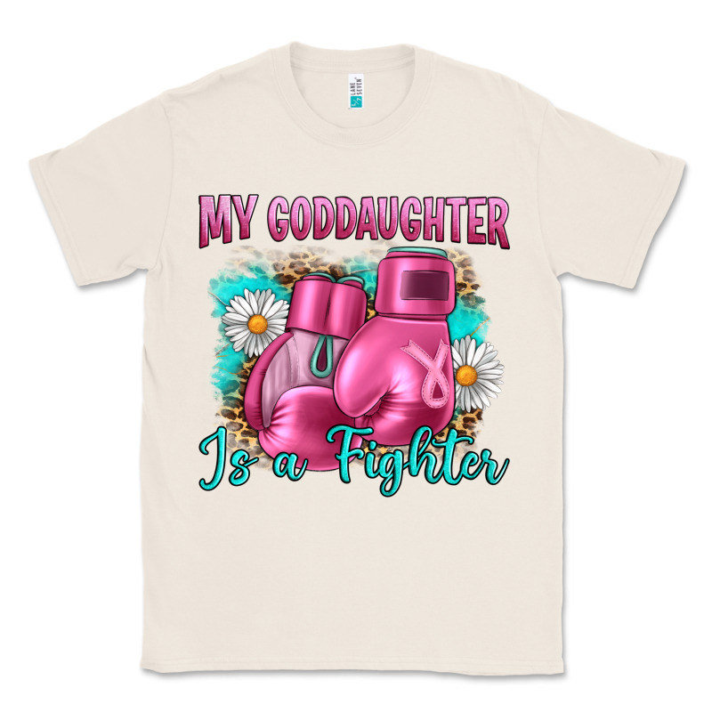 Breast Cancer My Goddaughter Is A Fighter Classic Tee by Artiststas | Teevron
