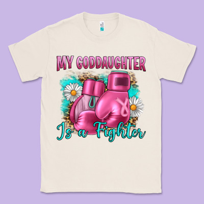 Breast Cancer My Goddaughter Is A Fighter Classic Tee Designed By Artiststas