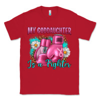 Red Breast Cancer my Goddaughter is a fighter Classic Tee - Artiststas