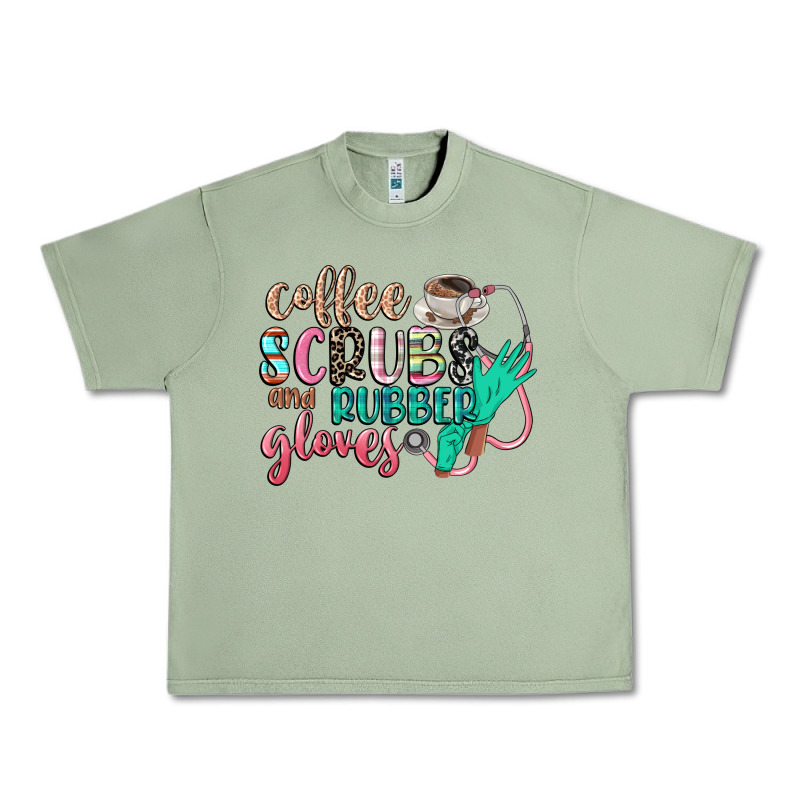 Coffee Scrubs And Rubber Gloves Urban Heavy Tee by CowGirlArtShop | Teevron