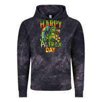 Cloud Black Happy St. Patrex Day Vintage Hoodie - CowGirlArtShop