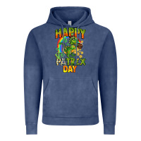 Vintage Denim Happy St. Patrex Day Vintage Hoodie - CowGirlArtShop