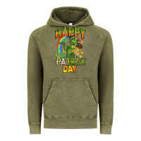 Vintage Olive Happy St. Patrex Day Vintage Hoodie - CowGirlArtShop