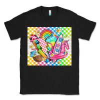 Black retro summer Classic Tee - TumblerDesignByShophia