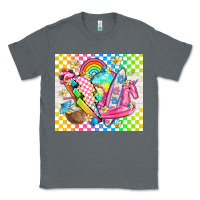 Charcoal Heather retro summer Classic Tee - TumblerDesignByShophia