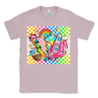 Lilac retro summer Classic Tee - TumblerDesignByShophia