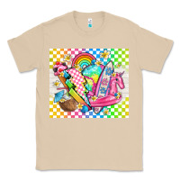 Mushroom retro summer Classic Tee - TumblerDesignByShophia