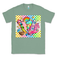Sage retro summer Classic Tee - TumblerDesignByShophia