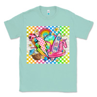 Seafoam retro summer Classic Tee - TumblerDesignByShophia