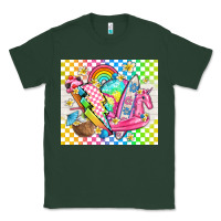 Sports Green retro summer Classic Tee - TumblerDesignByShophia