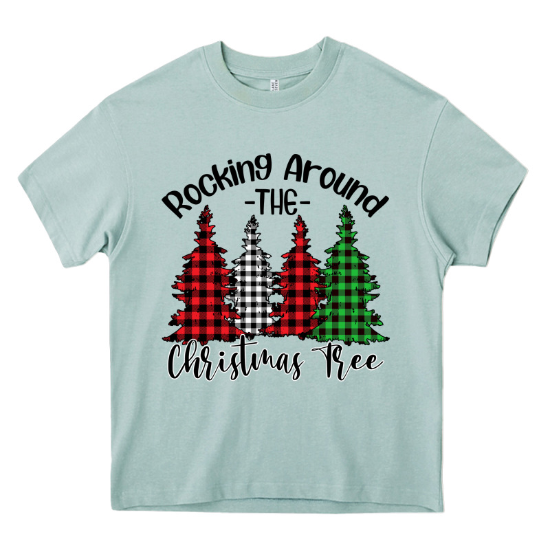 Rockin' Around The Christmas Tree Heavy Core Tee by Bettercallsaul | Teevron