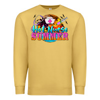 Antique Gold hot nurse summer Premium Sweatshirt - BarkalooDesign