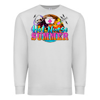 Dove Grey hot nurse summer Premium Sweatshirt - BarkalooDesign