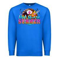 True Royal hot nurse summer Premium Sweatshirt - BarkalooDesign