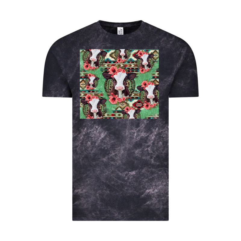 Baby Cow Floral Aztec Tumbler Vintage Tee by Jasminsmagicworld | Teevron