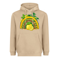 Mushroom lemon  rainbow Heavyweight Hoodie - BarkalooDesign