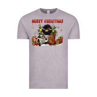Vintage Zinc merry christmas Vintage Tee - CowGirlArtShop