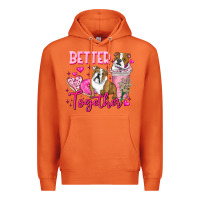 Carrot Be Mine Valentine Dog Premium Hoodie - CowhideDigitalArt