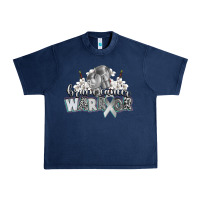 Navy brain cancer warrior Urban Heavy Tee - CowGirlArtShop
