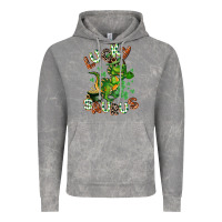Cloud Rock Lucky Saurus Vintage Hoodie - CowGirlArtShop