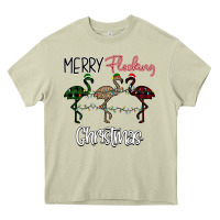 Mossy Merry Flocking Christmas Heavy Core Tee - Bettercallsaul