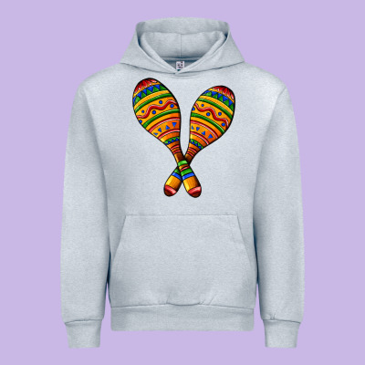 Mexican Maracas Urban Hoodie Designed By Adodesignshop