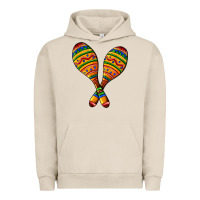 Pigment French Oak mexican maracas Urban Hoodie - AdoDesignShop
