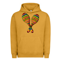 Pigment Peanut Butter mexican maracas Urban Hoodie - AdoDesignShop