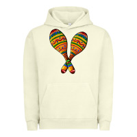 Pigment Pistachio mexican maracas Urban Hoodie - AdoDesignShop