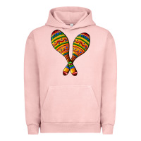 Pigment Salmon mexican maracas Urban Hoodie - AdoDesignShop