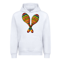 White mexican maracas Urban Hoodie - AdoDesignShop