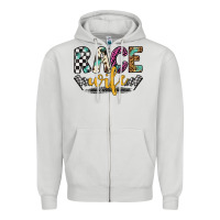 Race Wife Zipper Hoodie | Teevron