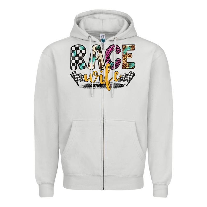 Race Wife Zipper Hoodie by Artiststas | Teevron