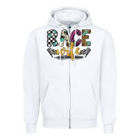 White race wife Zipper Hoodie - Artiststas