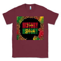 Burgundy i am black history Classic Tee - TumblerDesignByShophia