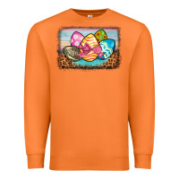 Carrot easter egg background Premium Sweatshirt - BarkalooDesign