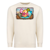 Sandshell easter egg background Premium Sweatshirt - BarkalooDesign