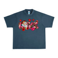 Midnight Navy Love Valentine's Day Urban Heavy Tee - HowdyJamesFarm
