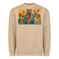 Mushroom Fall Quokka Heavyweight Sweatshirt - LillyAllenDesigns