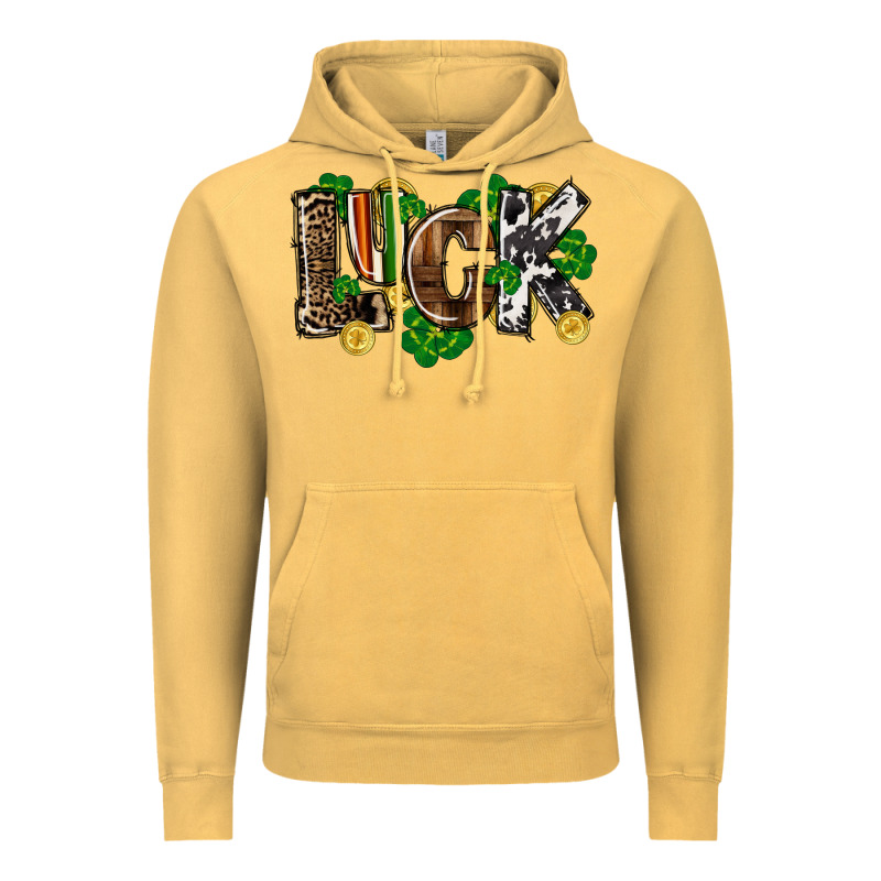 Western Luck St. Patrick's Day Vintage Hoodie by CowGirlArtShop | Teevron
