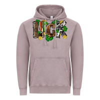 Vintage Zinc Western luck St. Patrick's Day Vintage Hoodie - CowGirlArtShop