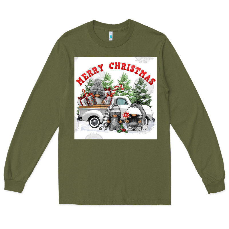Merry Chrıstmas Long Sleeve Tee by FaDigitalArtStudio | Teevron
