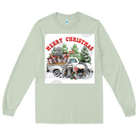 Matcha merry chrıstmas Long Sleeve Tee - FaDigitalArtStudio