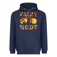 Navy vacay mode Heavyweight Hoodie - BarkalooDesign