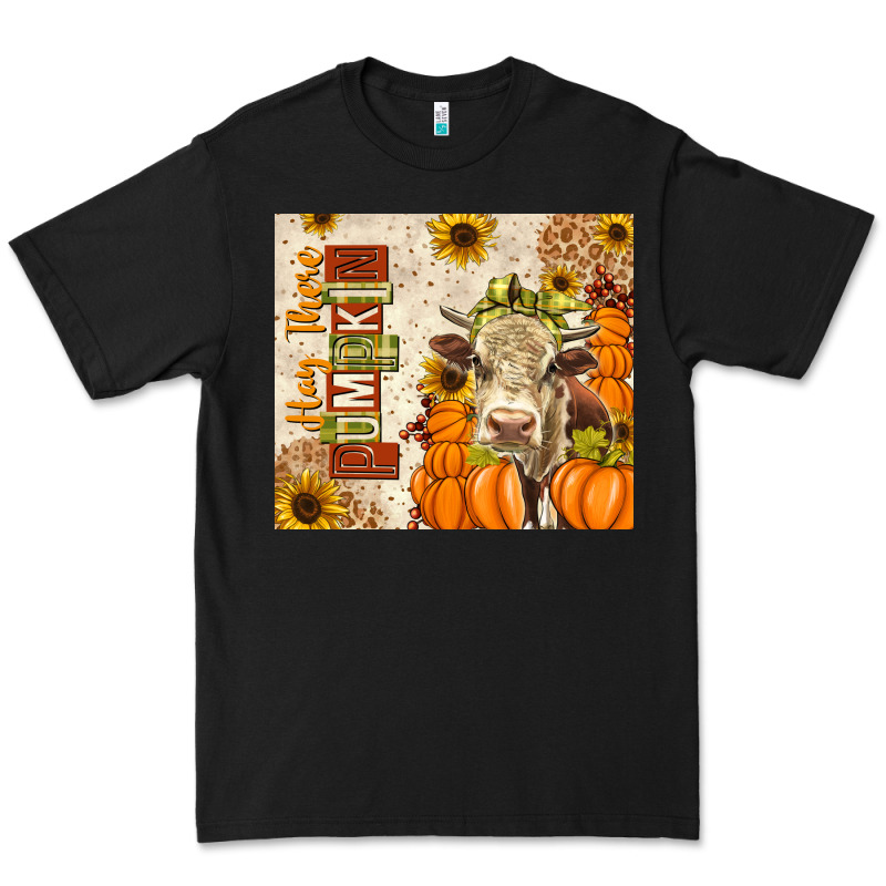 Fall Hay There Pumpkin Premium Tee by texasbilliewilder | Teevron