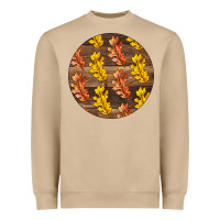 Mushroom Fall Rounded Heavyweight Sweatshirt - LillyAllenDesigns