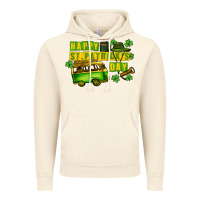 Vintage Artic Camper Happy St. Patrick's Day Vintage Hoodie - CowGirlArtShop