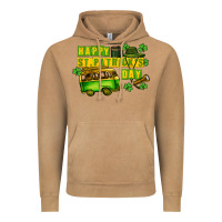 Vintage Camel Camper Happy St. Patrick's Day Vintage Hoodie - CowGirlArtShop